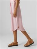 VMBUMPY SS CALF SHIRT DRESS WVN GA snow white1