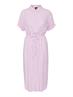 VMBUMPY SS CALF SHIRT DRESS WVN GA snow white1
