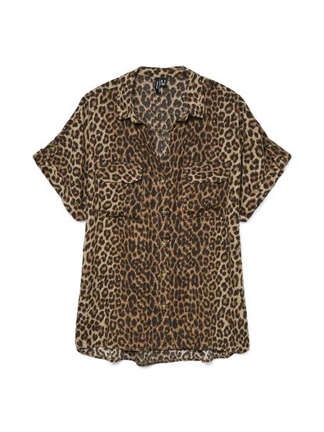 VMBUMPY SS SHIRT AOP WVN NOOS silver mink