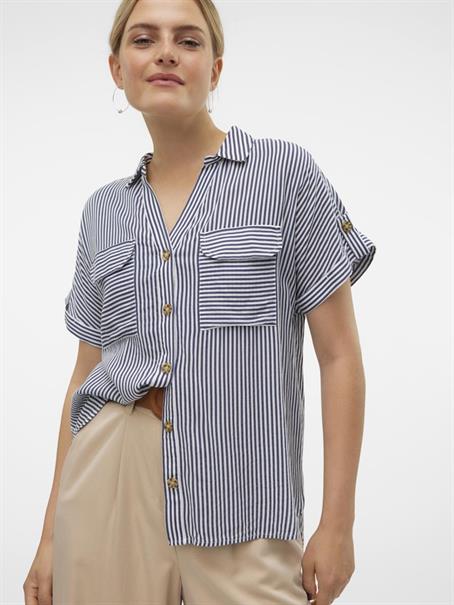 VMBUMPY SS SHIRT WVN GA NOOS india ink