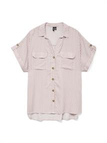 VMBUMPY SS SHIRT WVN GA NOOS nostalgia rose