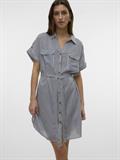 VMBUMPY SS SHORT SHIRT DRESS WVN GA NOOS india ink