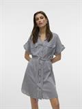 VMBUMPY SS SHORT SHIRT DRESS WVN GA NOOS india ink