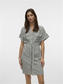 VMBUMPY SS SHORT SHIRT DRESS WVN GA NOOS laurel wreath