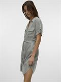 VMBUMPY SS SHORT SHIRT DRESS WVN NOOS laurel wreath
