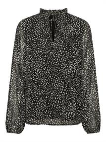 VMCAITLYNN L/S TIE TOP EXP GA black2