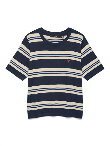 VMCARMELIA SS O-NECK PULLOVER navy blazer