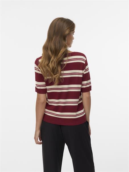 VMCARMELIA SS O-NECK PULLOVER syrah