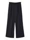 VMCAYSA H/W WIDE PLEATED PANT WVN EXP black