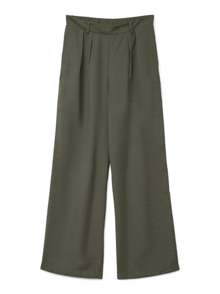 VMCAYSA H/W WIDE PLEATED PANT WVN EXP kalamata