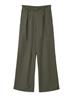 VMCAYSA H/W WIDE PLEATED PANT WVN EXP kalamata