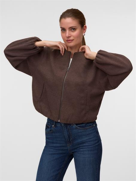 VMCHLOE LS BOMBER JACKET NOOS chocolate torte