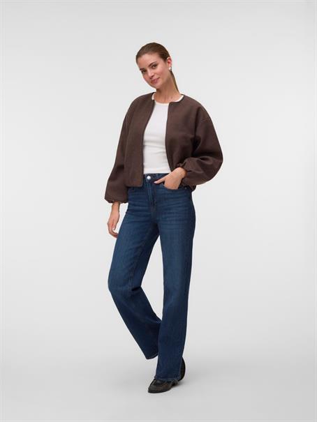 VMCHLOE LS BOMBER JACKET NOOS chocolate torte