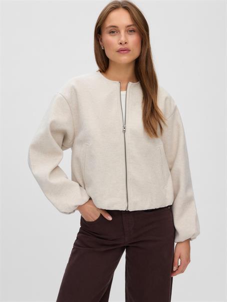 VMCHLOE LS BOMBER JACKET NOOS moonbeam
