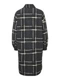 VMCHRISSIEQUILT LONG CHECK SHIRT GA dark grey melange