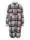 VMCHRISSIEQUILT LONG CHECK SHIRT GA light grey melange