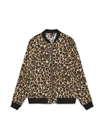 VMCOCO L/S BOMBER AOP GA WVN NOOS tigers eye