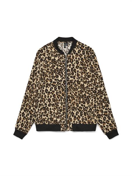 VMCOCO L/S BOMBER AOP GA WVN NOOS tigers eye