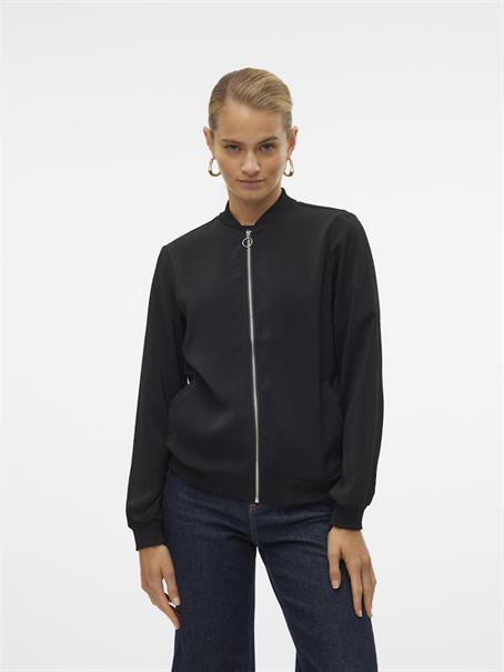 VMCOCO L/S BOMBER NOOS black
