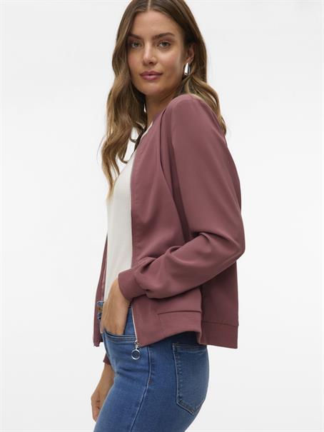 VMCOCO L/S BOMBER NOOS rose brown