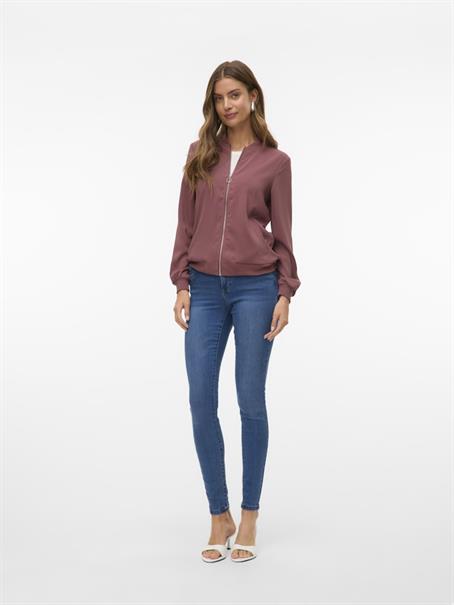 VMCOCO L/S BOMBER NOOS rose brown