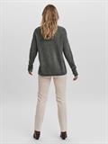 VMCREWLEFILE LS V-NECK BLOUSE NOOS balsam green