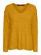 VMCREWLEFILE LS V-NECK BLOUSE NOOS golden yellow