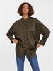 %VMDAISY DAS LS OVERSIZE SHIRT WVN ivy green