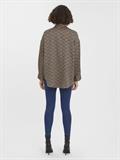 %VMDAISY DAS LS OVERSIZE SHIRT WVN silver mink