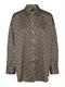 %VMDAISY DAS LS OVERSIZE SHIRT WVN silver mink