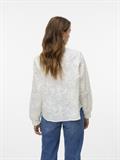 VMDAISY LS DETAIL TOP WVN cloud dancer