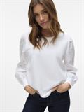 VMDAMINE LS SWEAT BOX JRS snow white
