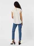 VMDEBBIE PLEAT S/L TOP NOOS snow white