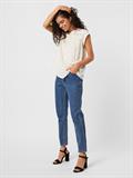 VMDEBBIE PLEAT S/L TOP NOOS snow white