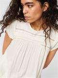VMDEBBIE PLEAT S/L TOP NOOS snow white
