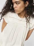 VMDEBBIE PLEAT S/L TOP NOOS snow white