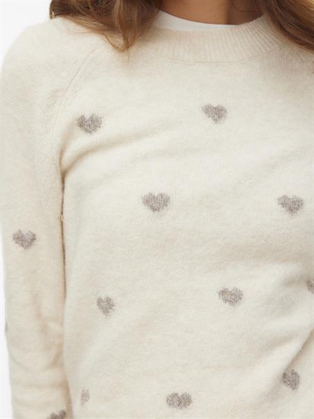 VMDOFFY INTARSIA LS O-NCK PULLOV GA NOOS birch