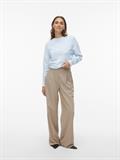 VMDOFFY INTARSIA LS O-NCK PULLOV GA NOOS cashmere blue