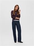 VMDOFFY INTARSIA LS O-NCK PULLOV GA NOOS windsor wine