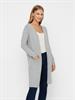 VMDOFFY LS LONG OPEN CARDIGAN GA NOOS light grey melange