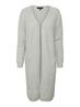 VMDOFFY LS LONG OPEN CARDIGAN GA NOOS light grey melange