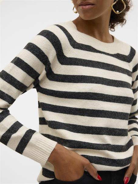VMDOFFY LS O-NECK BLOUSE GA NOOS birch2