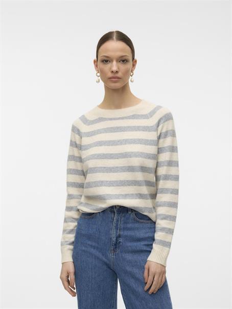 VMDOFFY LS O-NECK BLOUSE GA NOOS birch3