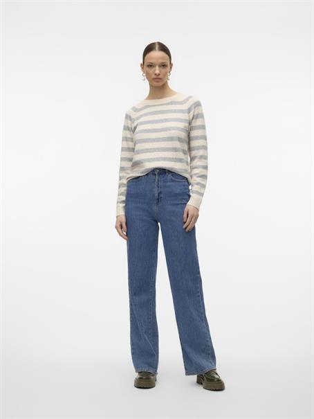 VMDOFFY LS O-NECK BLOUSE GA NOOS birch3