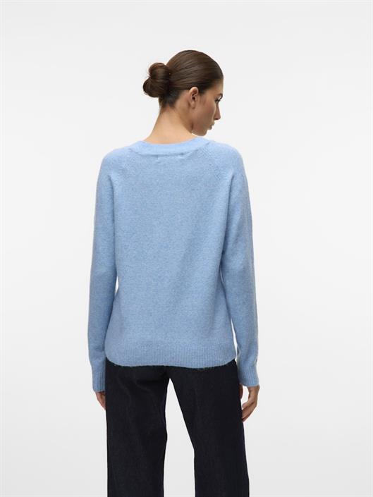 vmdoffy-ls-o-neck-blouse-ga-noos-blue-jasper