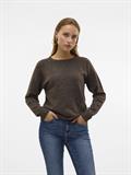 VMDOFFY LS O-NECK BLOUSE GA NOOS pinecone