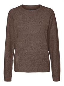 VMDOFFY LS O-NECK BLOUSE GA NOOS pinecone