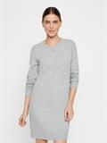 VMDOFFY LS O-NECK DRESS light grey melange