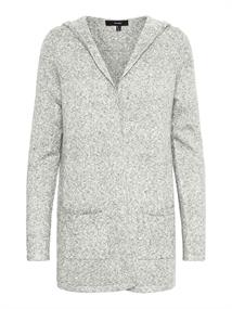 VMDOFFY LS OPEN HOOD CARDIGAN GA COLOR mineral gray