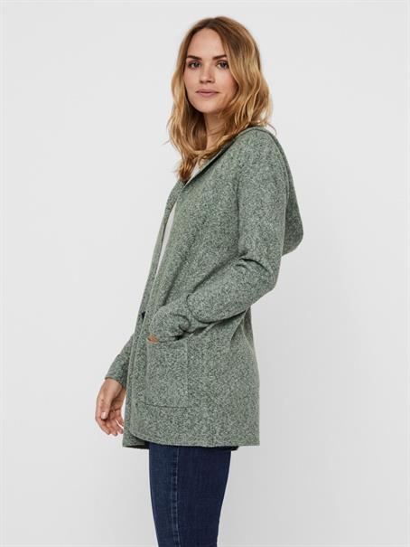 VMDOFFY LS OPEN HOOD CARDIGAN GA NOOS laurel wreath